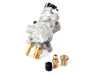 ES#3612392 - 06f127025kKT -  B7 A4 2.0T High Pressure Fuel Pump Replacement Kit - Includes fuel pump and necessary adapter fittings to swap in an updated style HPFP (barbed fitting) into your original banjo fuel line setup - Assembled By ECS - Audi