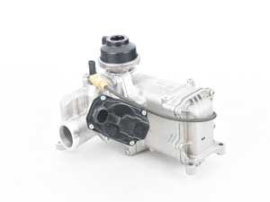ES#3571728 - 059131515FS - EGR Cooler - Uses engine coolant to reduce exhaust temperatures - Genuine Volkswagen Audi - Audi