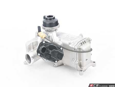 ES#3571728 - 059131515FS - EGR Cooler - Uses engine coolant to reduce exhaust temperatures - Genuine Volkswagen Audi - Audi