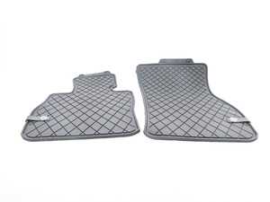 ES#2971334 - 51472408521 - Essentials Front All Weather Rubber Factory Floor Mats Set Black - Priced As Set  - Replace or upgrade to factory MINI mats - Genuine MINI - MINI