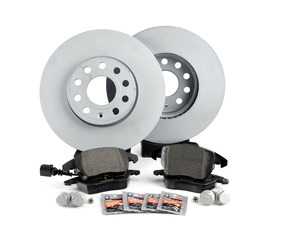 ES#2966554 - 5C0615301AKT5 - Front Brake Service Kit (288x25) - Everything you need to service your brakes in an afternoon - Assembled By ECS - Volkswagen
