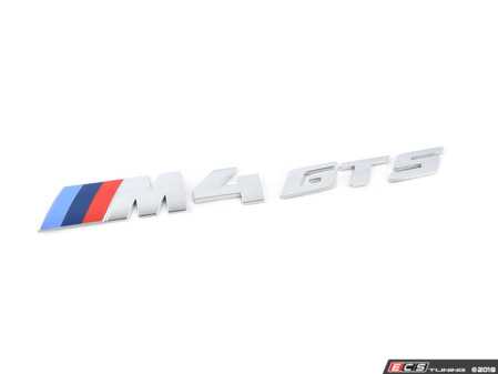 ES#3110023 - 51138070411 - F82 M4 ///M4 GTS badge - Chrome trunk badge - Genuine BMW - BMW