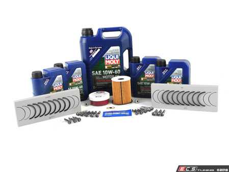 ES#3569879 - 112478380887KT6 -  BE Bearings Performance Rod Bearing Replacement Kit - Includes everything needed for a rod bearing service, featuring BE Bearings upgraded rod bearings. - Assembled By ECS - BMW