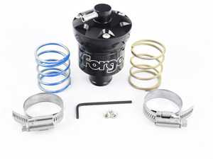 ES#3214561 - FMDV008PA -  008 Premium Diverter Valve - Black - 3 Way adjustable Vacuum Port - Smaller, tougher and tuneable - Now with 3-way adjustable, 90-degree vacuum port - Forge - Audi Volkswagen Porsche