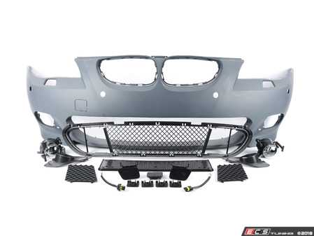 ES#3191417 - ecsE60MTLCIPDC - M-Tech Replica Bumper Conversion - Front - (NO LONGER AVAILABLE) - M-Tech styling at an affordable price - ECS - 