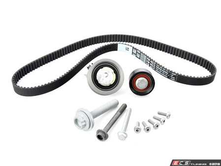 ES#3492615 - 04e109119fKT - Timing Belt Service Kit - Includes an OEM long life timing belt, tensioner assembly and all hardware necessary for installation. - Genuine Volkswagen Audi - Volkswagen