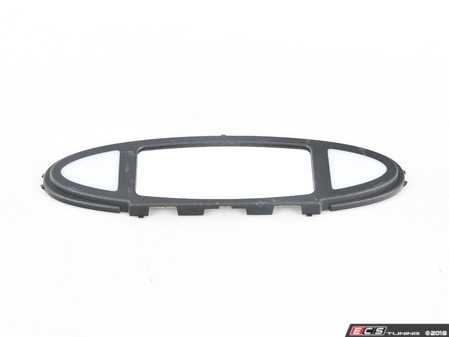 ES#1496467 - 9967315310101C - Vanity Mirror With Frame - Satin Black - Located in the sun visor. Fits left or right side. - Genuine Porsche - Porsche