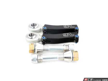 ES#3537080 - SPLTREE9X - Titanium Series Adjustable Tie Rod Ends - Pair - Correct bump steer and remedy tie rod binding on lowered vehicles. Made in the USA! - SPL Parts - BMW