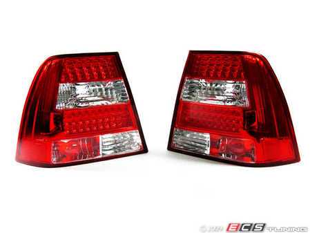 ES#240940 - FKRLXLVW501 - Red / Clear LED Tail Light - Pair - (NO LONGER AVAILABLE) - Plug and play aftermarket LED tail lights with red/clear/red/clear lenses - FK - 