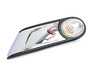 ES#2139015 - 63137268881 - Side Turn Signal & Grille "S" - White - Left Post LCI  - Chrome insert with red S on side and surround, has clear lens - Genuine MINI - MINI