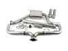 ES#3537145 - SSXVW464 - 3" Cat-Back Exhaust System - Non-Resonated - Featuring titanium GT-100 tips - Milltek Sport - Volkswagen