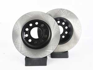 ES#3230759 - 125.33099KT - Rear Brake Rotors - Pair (282x12) - Premium, high carbon rotors - Centric - Audi Volkswagen