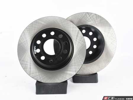 ES#3230759 - 125.33099KT - Rear Brake Rotors - Pair (282x12) - Premium, high carbon rotors - Centric - Audi Volkswagen