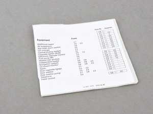 ES#165023 - 61136907370 - LABEL - Genuine BMW - BMW