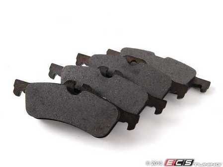 ES#2009375 - 34216770252 - Rear Brake Pad Set JCW 607162 Metallic  - Restore the braking power for your MINI - With Shims - ATE - MINI