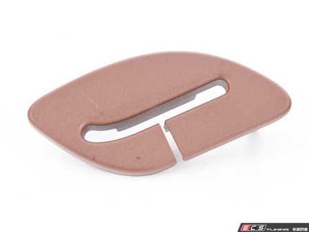 ES#2786965 - 52207266307 - Seat Belt Outlet Cover - Left - Cinnamon - Genuine BMW - BMW