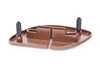 ES#2786965 - 52207266307 - Seat Belt Outlet Cover - Left - Cinnamon - Genuine BMW - BMW