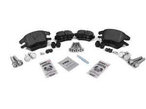 ES#3536719 - 025997ECS0233KT - Performance Front & Rear Brake Service Kit (312x25/282x12) - Featuring ECS V5 cross drilled and slotted rotors and ECS EP24 Enthusiast Performance pads - Assembled By ECS - Volkswagen