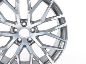 ES#3015509 - 4S0601025S - 20" Split-Spoke Wheel - Priced Each - 20"x8.5, ET42, 5x112, Titanium-look / Burnished aluminum finish - Genuine Volkswagen Audi - Audi
