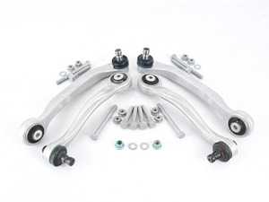 ES#3639463 - 4E0407505FKT1 - Front Upper Control Arm Kit - Refresh your suspension with new upper control arms and hardware - Assembled By ECS - Audi