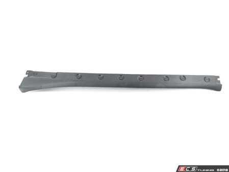 ES#3323407 - 991504595031E0 - Door Sill Lining - Black - Left side fitment - Genuine Porsche - Porsche
