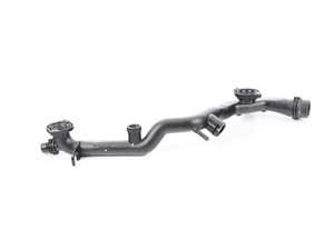 ES#3628568 - 06E121045BD - Coolant Pipe - Supply - Main supply pipe that connects to the upper radiator hose and the engine - Genuine Volkswagen Audi - Audi