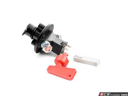 ES#3604640 - EL-28606 - Battery Disconnect Switch - 6 Pole W/ Removable Key - Quickly shut down your battery in an emergency. - Rennline - Audi BMW Volkswagen Mercedes Benz MINI Porsche