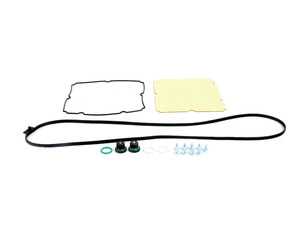 ES#3623890 - 24152333907K - Transmission Oil Pan Filter & Gasket Kit - Includes all of the components needed to service your URO metal transmission pan and filter - URO - BMW