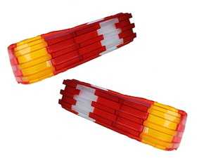 ES#3646885 - 1238203266KT - W123 Tail Light Lens Set  - Quality Aftermarket Replacement - URO - Mercedes Benz