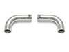 ES#3627194 - FSPOR997MB - Muffler Bypass Pipes - Lighten the rear of the vehicle while adding aggressive Supercup-style sound by replacing the heavy factory mufflers with straight-through tubes - Fabspeed - Porsche