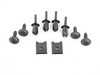 ES#3533769 - 17A075111 - Mud Guard Set - Front - Additional protection from the elements - Genuine Volkswagen Audi - Volkswagen