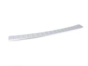 ES#3571857 - 5G0061195CA7W - Bumperdillo Rear Bumper Protection Plate - Silver - Plastic protective strip for the top of your rear bumper cover - Genuine Volkswagen Audi - Volkswagen