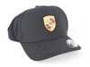 ES#3360970 - WAP5900010J - Porsche Crest Baseball Cap  - Flex-Fit cap - Black with colored crest - Genuine Porsche - Porsche