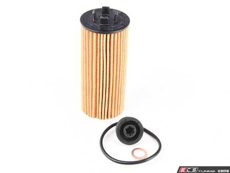 ES#3624301 - 11428570590 - Oil Filter Kit W/ O-Ring HU 6015 z Kit
 - Ensure that your engine is getting clean a oil supply with a new filter kit, MINI Cooper F56+ 2014-2019 & 2025+ - Mann - BMW MINI