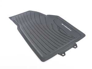 ES#3615825 - PCG04480041 - Porsche Classic All Weather Rubber Floor Mats - Set of 2. Black. Fits front of vehicle. - Genuine Porsche - Porsche