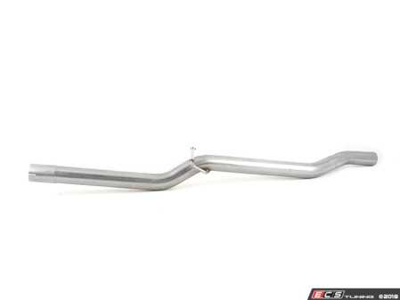 ES#3646694 - MSAU178REP - Non-Resonated Center Section - Left Side - Replacement left side non-resonated center section for your Milltek Exhaust system - Milltek Sport - Audi