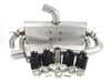 ES#3537742 - SSXVW422 - 3" Cat-Back Exhaust System - Resonated - Get that Exhaust tone you've been looking for! Features 3" construction with quad Black Velvet oval tips. - Milltek Sport - Volkswagen