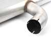 ES#3537742 - SSXVW422 - 3" Cat-Back Exhaust System - Resonated - Get that Exhaust tone you've been looking for! Features 3" construction with quad Black Velvet oval tips. - Milltek Sport - Volkswagen