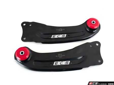 ES#3617502 - 017697ECS04 -  Rear Trailing Arms With ECS Polyurethane Bushings - Pair - Pre-installed ECS Poly Bushings help reduce suspension deflection and improve durability while easing install - ECS - Audi Volkswagen
