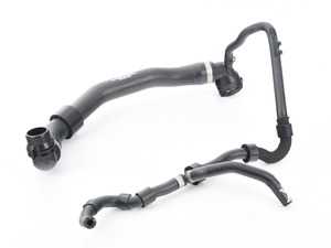 ES#2913307 - 5K0122101P - Radiator Hose - Upper - Upper radiator hose that goes from the radiator to the thermostat housing - Genuine Volkswagen Audi - Volkswagen