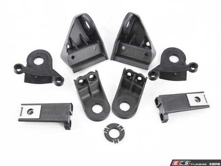 ES#3199405 - 63117441309 - Set Of Mounts For Headlights - LED  - Used on the factory LED headlights - Genuine MINI - MINI