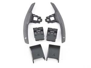 ES#3420966 - BM-0164-DCM - Battle Competition Shift Paddles - Matte Dry Carbon - Racing paddles for M-DCT transmission - AUTOTECKNIC - BMW