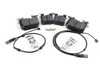 ES#3448773 - 34112284969KT6 - Front and Rear Performance Brake Service Kit - When stock braking performance just won't do - includes brand new OE rotors with Hawk HPS 5.0 brake pads - Assembled By ECS - BMW
