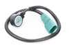 ES#2894890 - 06E905376A - Green Knock Sensor With Harness - 465mm - Detects engine ping for timing adjustment, 465mm length with green connector - Vemo - Audi Volkswagen