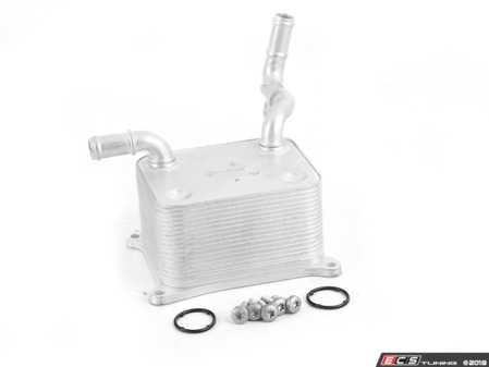 ES#3183657 -  079117015aKT - Oil Cooler Kit - Includes oil cooler, gasket, and hardware for a complete swap. - Assembled By ECS - Audi Volkswagen
