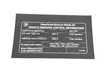 ES#1906908 - 71227612804 - LABEL  EXHAUST EMISS - Genuine BMW - BMW