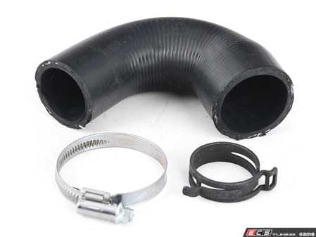 ES#3148901 - 11537535829 - Coolant Inlet Hose Section - Replaces the rubber section of the water pump inlet pipe - includes two clamps - Rein - BMW
