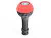 ES#3575892 - GSBSRU - BFI Heavy Weight Golf Ball Shift Knob - SCHWARZ - Red Alcantara - Weighing in at approximately 235 grams, the added inertial mass makes shifting effort substantially less while speeding up the process at the same time. - Black Forest Industries - Audi Volkswagen