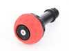 ES#3575892 - GSBSRU - BFI Heavy Weight Golf Ball Shift Knob - SCHWARZ - Red Alcantara - Weighing in at approximately 235 grams, the added inertial mass makes shifting effort substantially less while speeding up the process at the same time. - Black Forest Industries - Audi Volkswagen