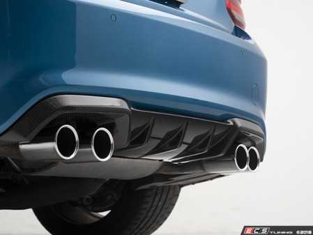ES#3437636 - 024936ECS014 - MP Style Carbon Fiber Rear Diffuser  - A carbon diffuser will set your F87 apart from the rest - ECS - BMW